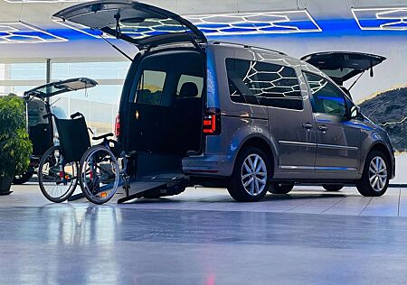 VW Caddy Volkswagen -1,4-DSG-Highline-Rollstuhlgerecht-Rampe