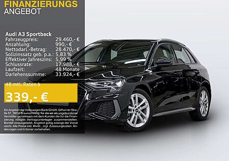 Audi A3 40 TFSI Q S LINE AHK KAMERA NAVI LM