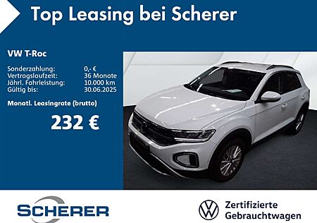 VW T-Roc Volkswagen 1.0 TSI Life LED NAVI Climatronic
