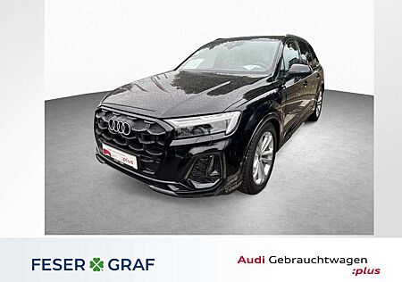 Audi Q7 SUV 45 TDI qu S line-Luft-AHK-Pano-7 Sitzer-HuD