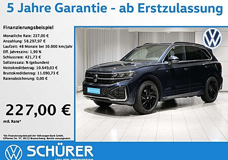 VW Touareg Volkswagen 3.0TDI R-Line AHK Allradlenkung Luft Kam IQ-Lig...