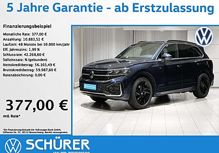 VW Touareg Volkswagen 3.0TDI R-Line AHK Allradlenkung Luft Kam IQ-Lig...