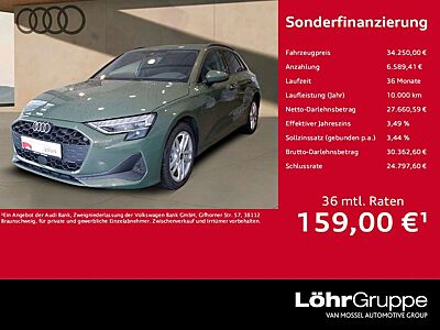 Audi A3 Sportback 40 TFSI e GWP 18"|NAVI+VC|RFK|SHZ|LED