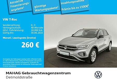 VW T-Roc Volkswagen 1.5 TSI STYLE AHK Navi LED+ ACC DSG