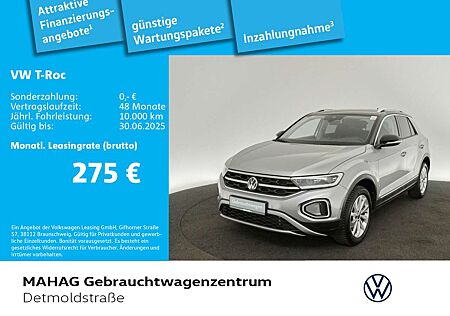 VW T-Roc Volkswagen 1.5 TSI STYLE AHK Navi LED+ ACC DSG