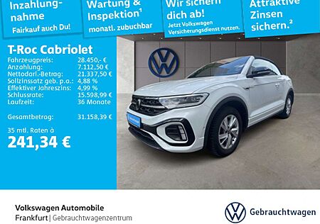VW T-Roc Volkswagen 1.5 TSI DSG R-Line Navi IQ.Light
