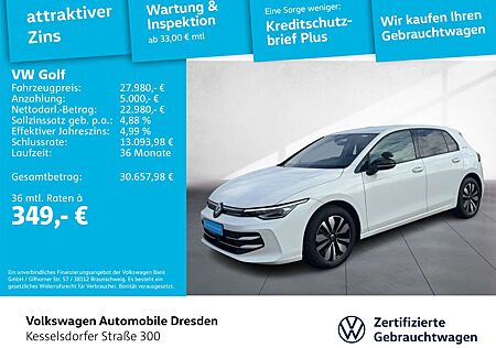 VW Golf Volkswagen VIII 2.0 TDI Life ACC AHZV LED Navi