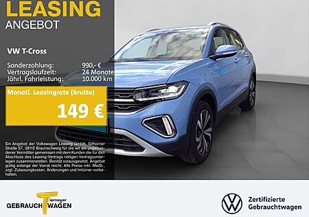 VW T-Cross Volkswagen 1.0 TSI STYLE ACC SITZH LED VIRTUAL