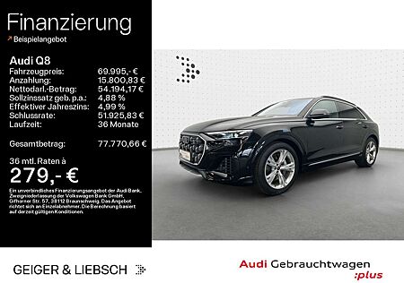 Audi Q8 gebraucht kaufen Audi Q8 55 TFSIe qu S line tip*Air*B&O*HUD*Matrix*Vir