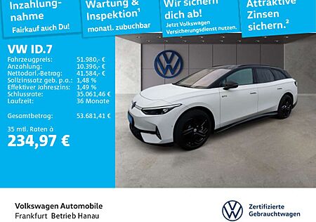 VW ID.7 Volkswagen Tourer GTX 4-Motion Navi IQ.Light DCC DAB+