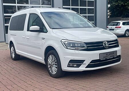 VW Caddy Volkswagen Maxi Highline 1.Hand Xenon AHK Service+HU