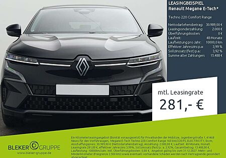 Renault Megane E-Tech Techno 220 Comfort Range