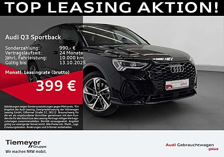 Audi Q3 45 TFSI Q S LINE LM19 AHK NAVI+ LED
