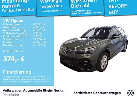 VW Tiguan Volkswagen 2.0 TDI R-Line DSG GAR.2029 Navi AHK Kame