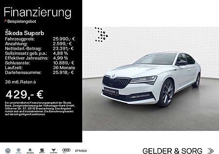 Skoda Superb Sportline 2.0 TDI DSG 4x4 AHK|NAVI|LED|AC