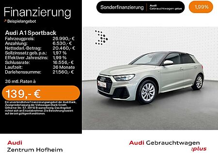 Audi A1 25 TFSI 2x S line*Sonos*LED*Virtual