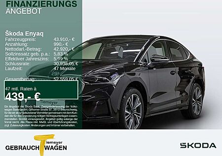 Skoda Enyaq Coupe iV 80 Suite AHK NAVI CANTON