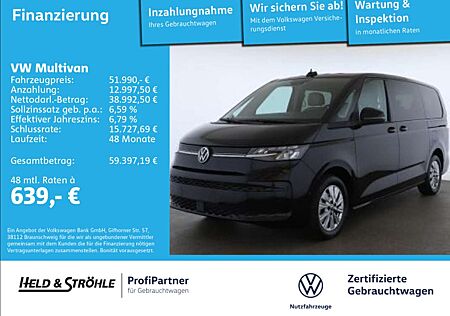 VW T7 Multivan Volkswagen Life 2.0 TDI DSG Lang AHK LED NAV 7S