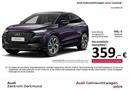 Audi Q4 e-tron Sportback 35 S LINE BLACKPAK CAM LM20