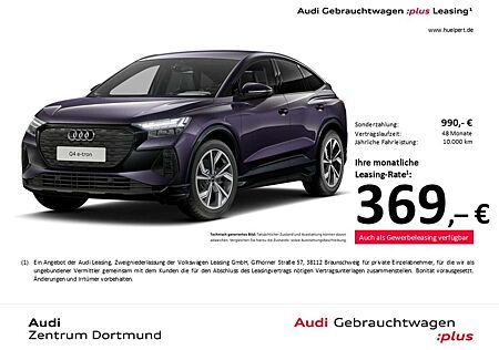Audi Q4 e-tron gebraucht kaufen Audi Q4 e-tron Sportback 35 S LINE BLACKPAK CAM LM20