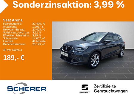 Seat Arona FR 1.0 TSI Navi SHZ PDC RFK VollLED ACC