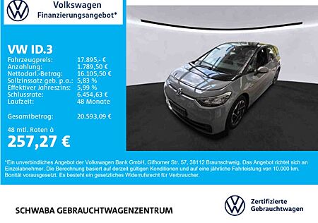 VW ID.3 Volkswagen Pure Batt-Kap 55 kW/h LED*NAV*ACC*LANE*18"