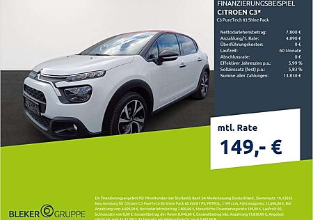 Citroën C3 Citroen PureTech 83 Shine Pack