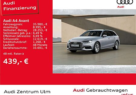 Audi A4 advanced 35 TFSI S tronic BUSINESS NAV+