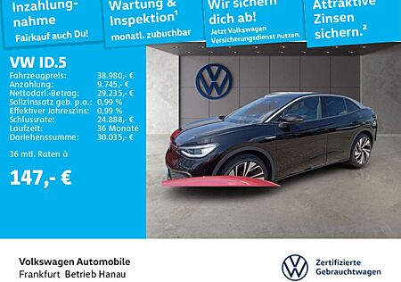 VW ID.5 Volkswagen Pro Performance Navi IQ.Light "Front Assist