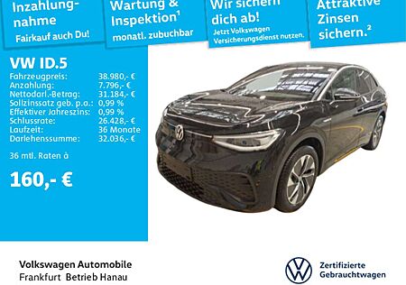 VW ID.5 Volkswagen Pro Performance Navi IQ.Light "Front Assist