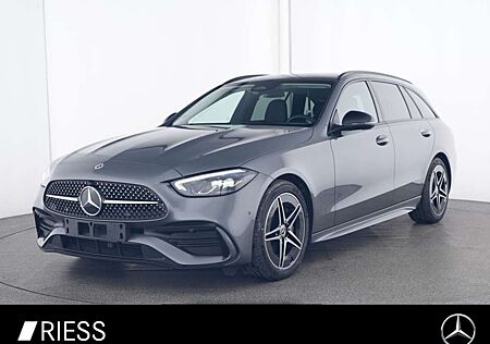 Mercedes-Benz C 220 d T AMG PANO RFK CARPLAY AKTIVER SPUR MEMO