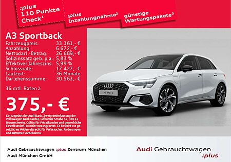 Audi A3 40 TFSI e S tronic S line Pano/Matr