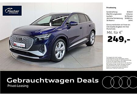 Audi Q4 e-tron 45 S line AHK/Wärmepumpe/Matrix/20''
