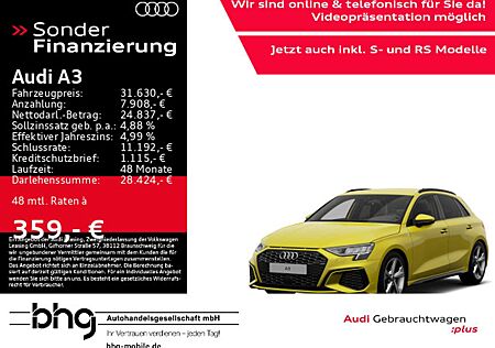 Audi A3 30 TDI Sportback S tronic S line