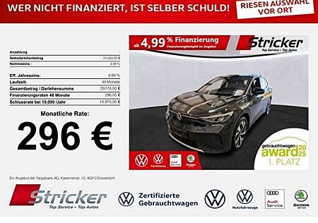 VW ID.4 Volkswagen 1st 150/77 296,-ohne Anzahlung AHK ACC Kamera