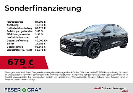 Audi Q8 S line 50 TDI /AIR/Matrix/Pano/B&O/Stdhzg