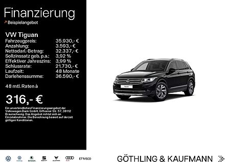 VW Tiguan Volkswagen Elegance 1.5 TSI 110kW*DSG*AHK*NAVI*ASG*I