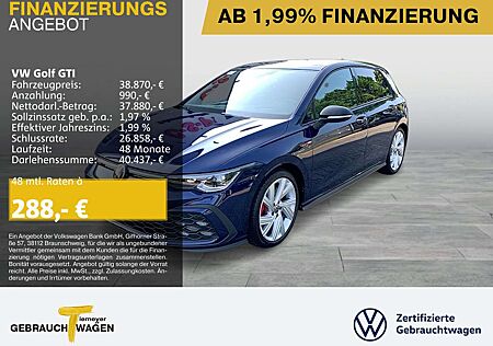 VW Golf GTI Volkswagen BLACK DSG UPE60 LM19 PANO ST.HEIZ KAMER