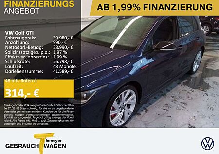 VW Golf GTI Volkswagen BLACK DSG UPE60 LM19 PANO ST.HEIZ KAMER