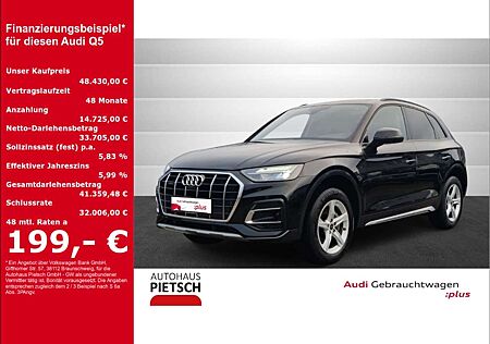 Audi Q5 advanced 40 TDI AHK Pano Leder Keyless 360°