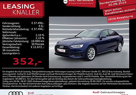 Audi A4 Limousine 40 TDI qu NAVI Kamera 18" Advanced