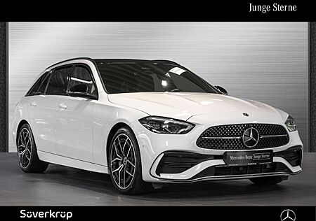 Mercedes-Benz C 180 T , AMG BURM NIGHT MEMO 360 AHK DISTR PANO