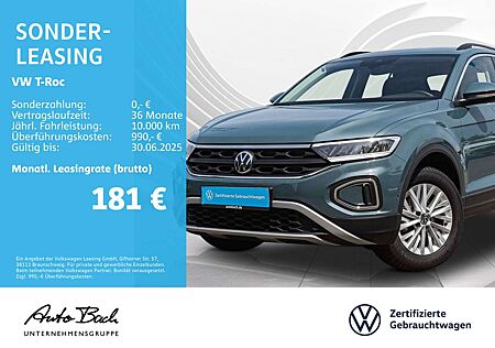VW T-Roc Volkswagen 1.0 TSI Life, Navi, LED, App-Connect, Digi
