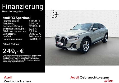 Audi Q3 35 TFSI S-LINE AHK*NAVI*LED*19ZOLL