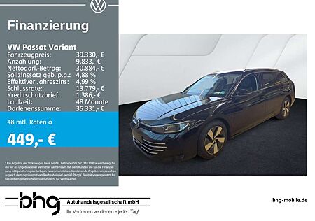 VW Passat Variant Volkswagen 2.0 TDI DSG Elegance AHK Sportpak