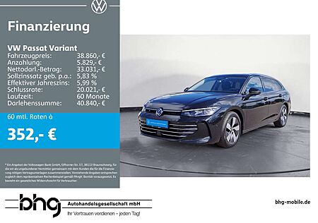 VW Passat Variant Volkswagen 2.0 TDI DSG Elegance AHK Sportpak