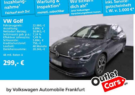 VW Golf Volkswagen VIII 2.0 TDI DSG Style Navi Rückfahrkamera