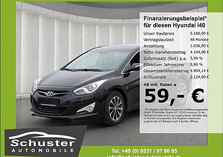 Hyundai i40 Style 1.7D*Temp el.Sitze Keyless 4xSHZ Bluet