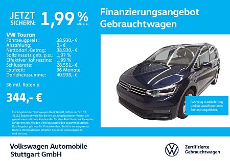 VW Touran Volkswagen 2.0 TDI Highline DSG Navi AHK Kamera