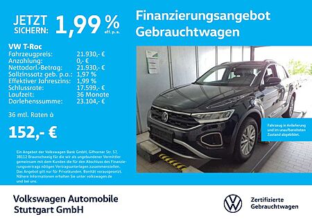 VW T-Roc Volkswagen Life 1.0 TSI Navi LED PDC SHZ
